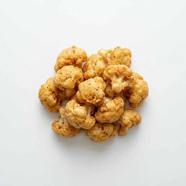 Blumenkohl im Backteig (mit Bier) frittiert