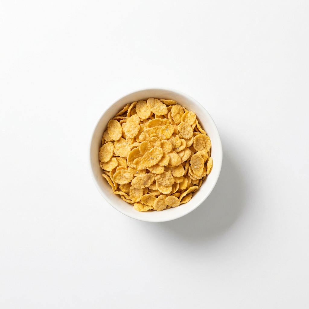 Cornflakes gesüßt, angereichert mit Vitaminen