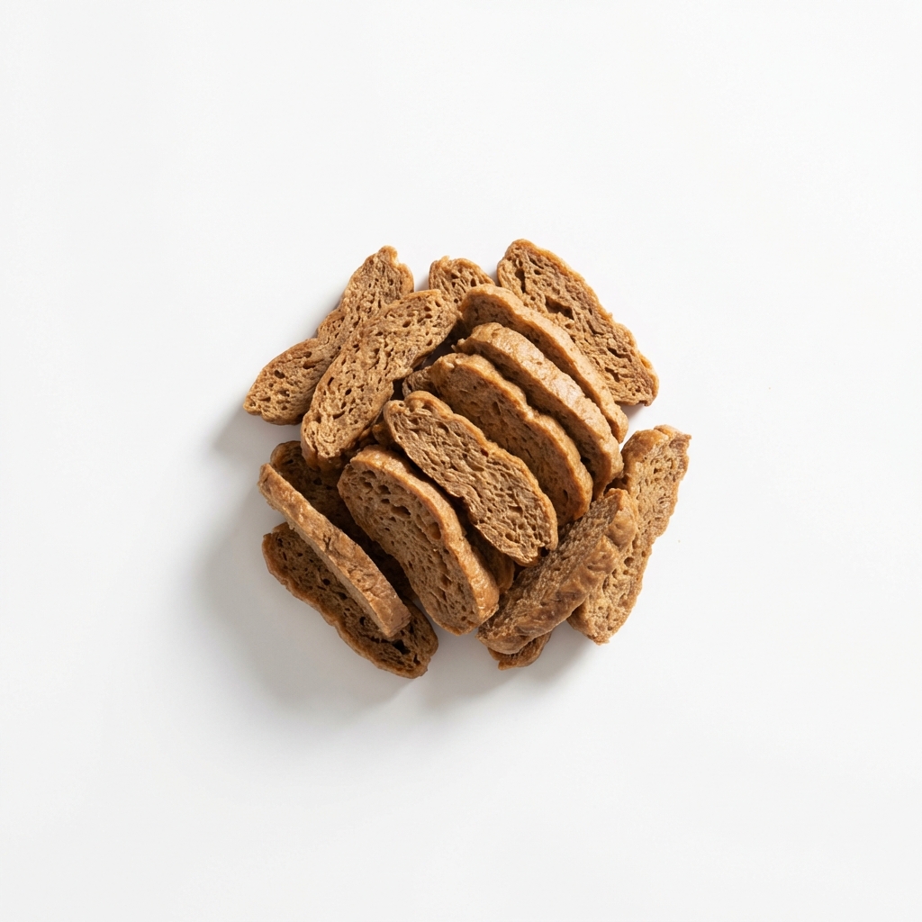 Fleischersatz gluten-, milch- und sojahaltig