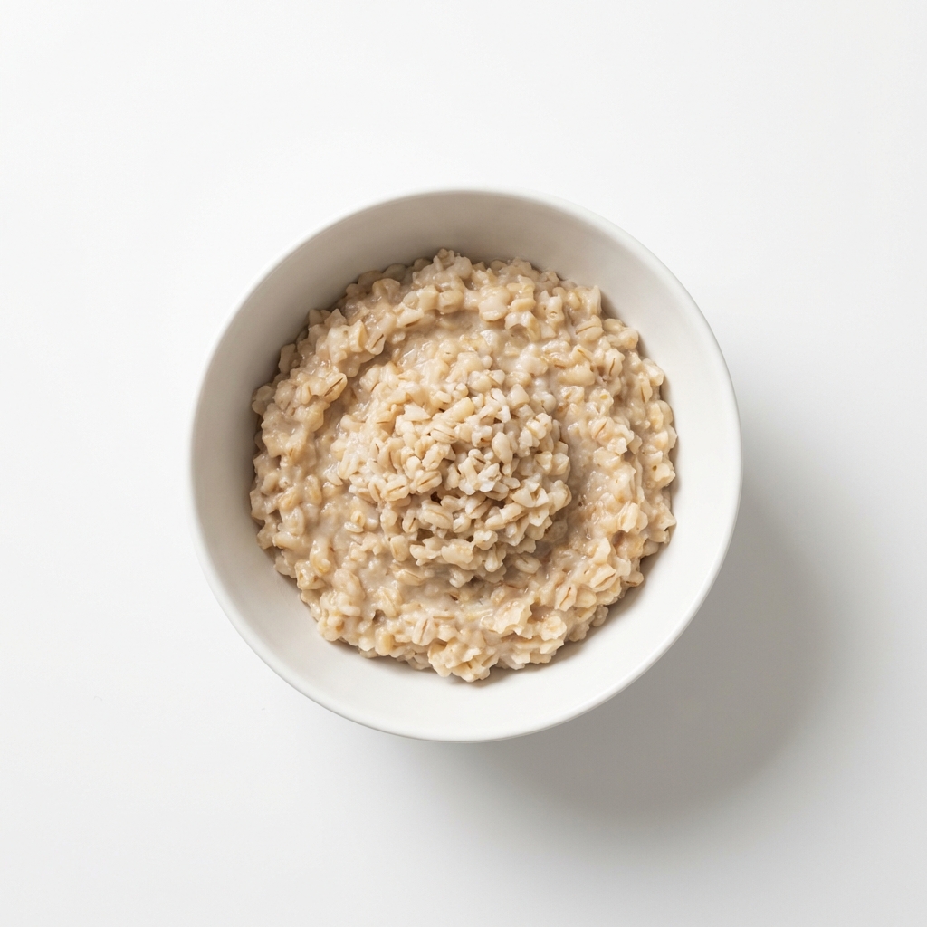 Gerste Schrot, gekocht