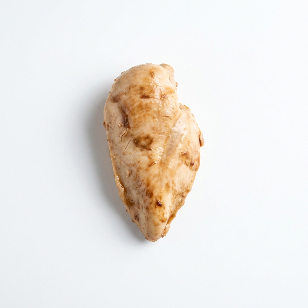 Hähnchen Brustfilet, geschmort ohne Fett