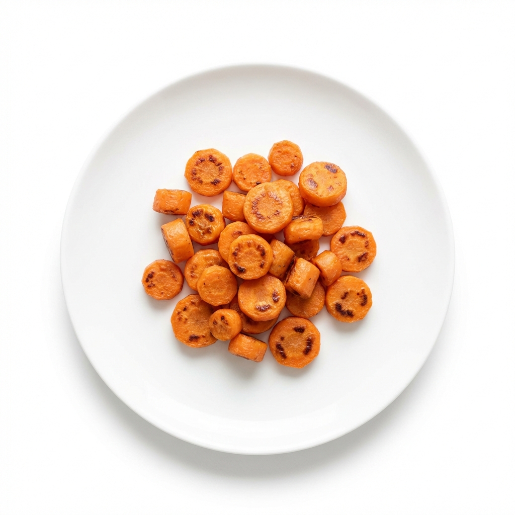 Karotte/Möhre, tiefgefroren, gebraten ohne Fett (Pfanne)