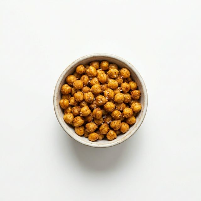 Kichererbsensnack gebacken