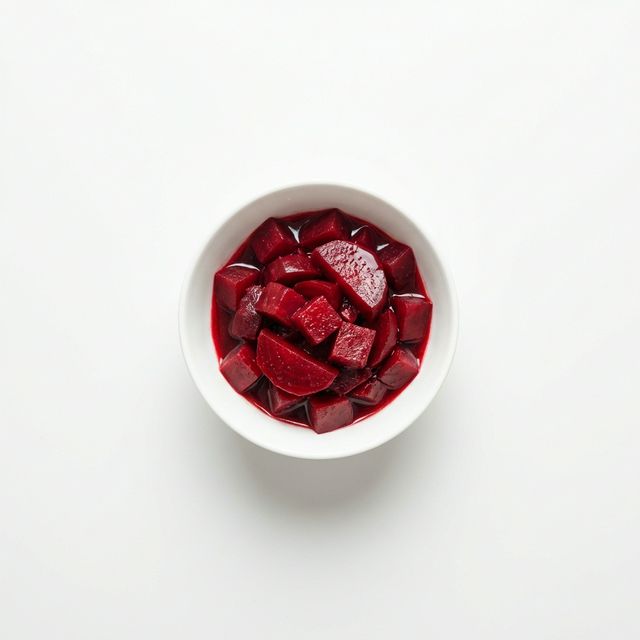 Rote-Bete-Gemüse süß/sauer, gedünstet