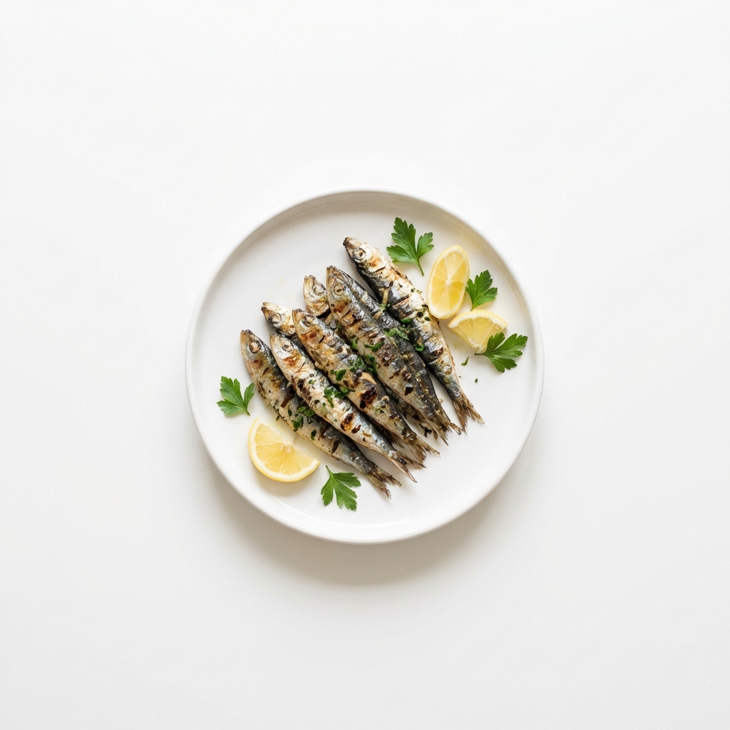 Sardelle gegrillt