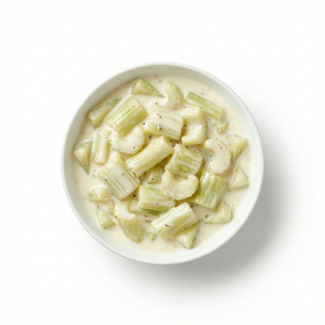 Sellerie gekocht, mit Sahne