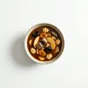 Aalsuppe Hamburger Art mit Trockenfrüchten