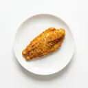 Alaska-Seelachs paniert, tiefgefroren, gebraten ohne Fett (Ofen)