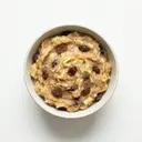 Apfel-Bananenmus (roh) mit Rosinen