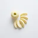 Apfel geschält, roh