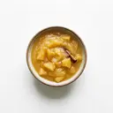 Apfelkompott/Apfelmus, gezuckert, Konserve