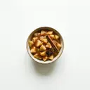 Apfelkompott mit Karamellsauce