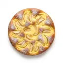 Apfelkuchen mit Puddingcreme (Hefeteig)