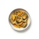 Artischocken gedünstet mit Orangensaft