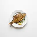 Blei/Brachsen/Brasse, tiefgefroren, gebraten ohne Fett (Pfanne)