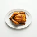 Brathähnchen gebraten im Ofen