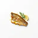 Brosme/Lumb, gebraten ohne Fett (Pfanne)