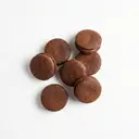 Butterkekse/Butterplätzchen, kakaohaltig (Mürbeteig) mit Nougatfüllung