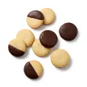 Butterkekse/Butterplätzchen (Mürbeteig) schokoliert