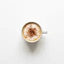 Cappuccino (Getränk) aus gesüßtem Instantpulver