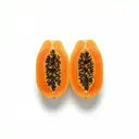 Papaya, reif, roh