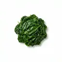 Spinat, gedämpft (ohne Zugabe von Salz)