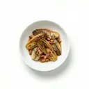 Chicoree mit Speck geschmort