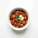 Debreziner Bohnengulasch (mit Schweinefleisch)