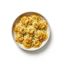 Eier-Frischteigwaren Ravioli (Fleischfüllung) gekocht, gebacken