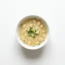 Eingestreute Grießsuppe