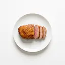 Ente Brust, mit Haut, gebraten ohne Fett (Ofen)