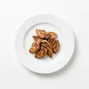 Ente Leber, tiefgefroren, gebraten ohne Fett (Pfanne)