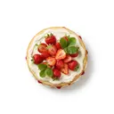 Erdbeer-Sahnecremetorte (Wasserbiskuit)