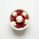 Erdbeeren mit Schlagsahne