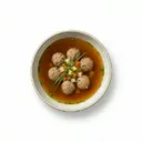 Fleischbrühe mit Leberklößchen