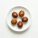 Fleischküchlein fein (Schwein/Kalb, Hackfleisch) gebraten