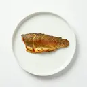 Forellenfilet natur, gebraten