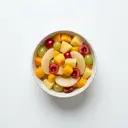 Fruchtmischung/Fruchtcocktail, ungesüßt, Konserve, abgetropft