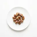 Gans Innereien, gebraten ohne Fett (Pfanne)