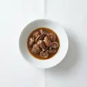 Gans Innereien, geschmort ohne Fett