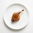 Gans Schenkel, mit Haut, gebraten ohne Fett (Pfanne)