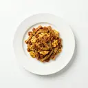 Gebratene Rinderkutteln mit Ei aus Bologna