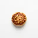 Geflügel Frikadelle, gebraten ohne Fett (Pfanne)