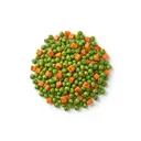 Gemüsemischung Erbsen-Karotten, gebraten ohne Fett (Pfanne)