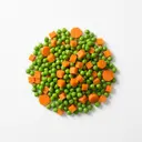 Gemüsemischung Erbsen-Karotten, gedünstet