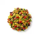 Gemüsemischung mexikanische Art, geschmort ohne Fett