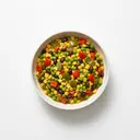 Gemüsemischung mexikanische Art, tiefgefroren, geschmort ohne Fett