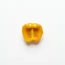 Gemüsepaprika gelb, geschmort ohne Fett