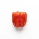 Gemüsepaprika rot, gedünstet