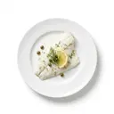 Goldbutt/Scholle, gedünstet